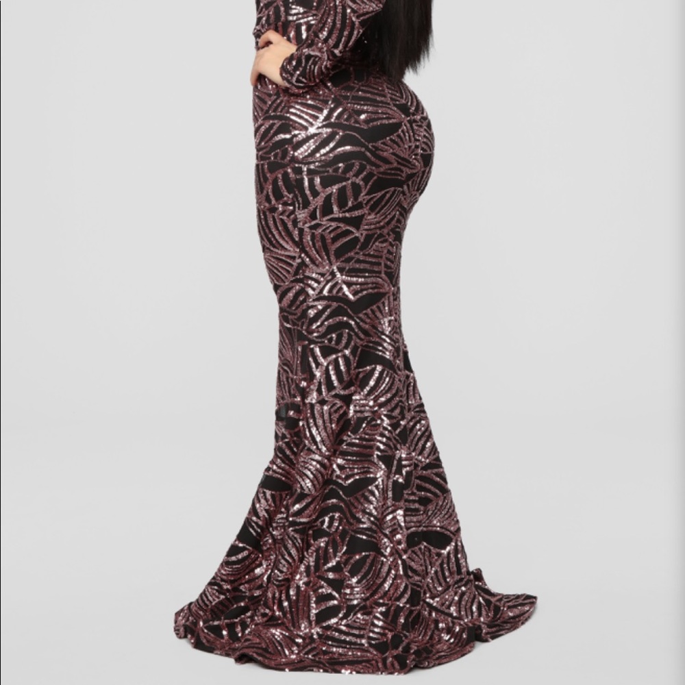 Fashion Nova Shining Lights Sequin Dress - Picture 3 of 6